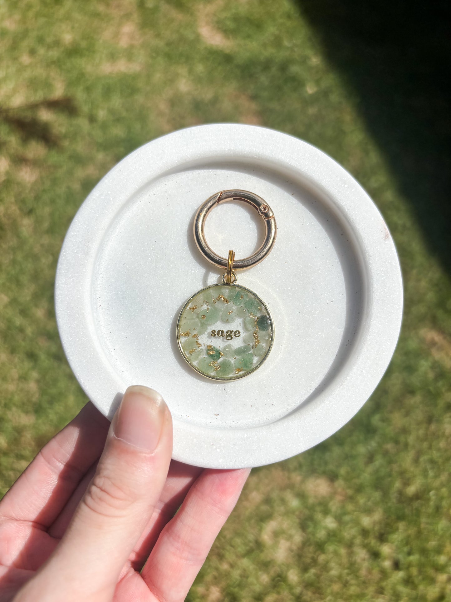 Celestial Resin Tag