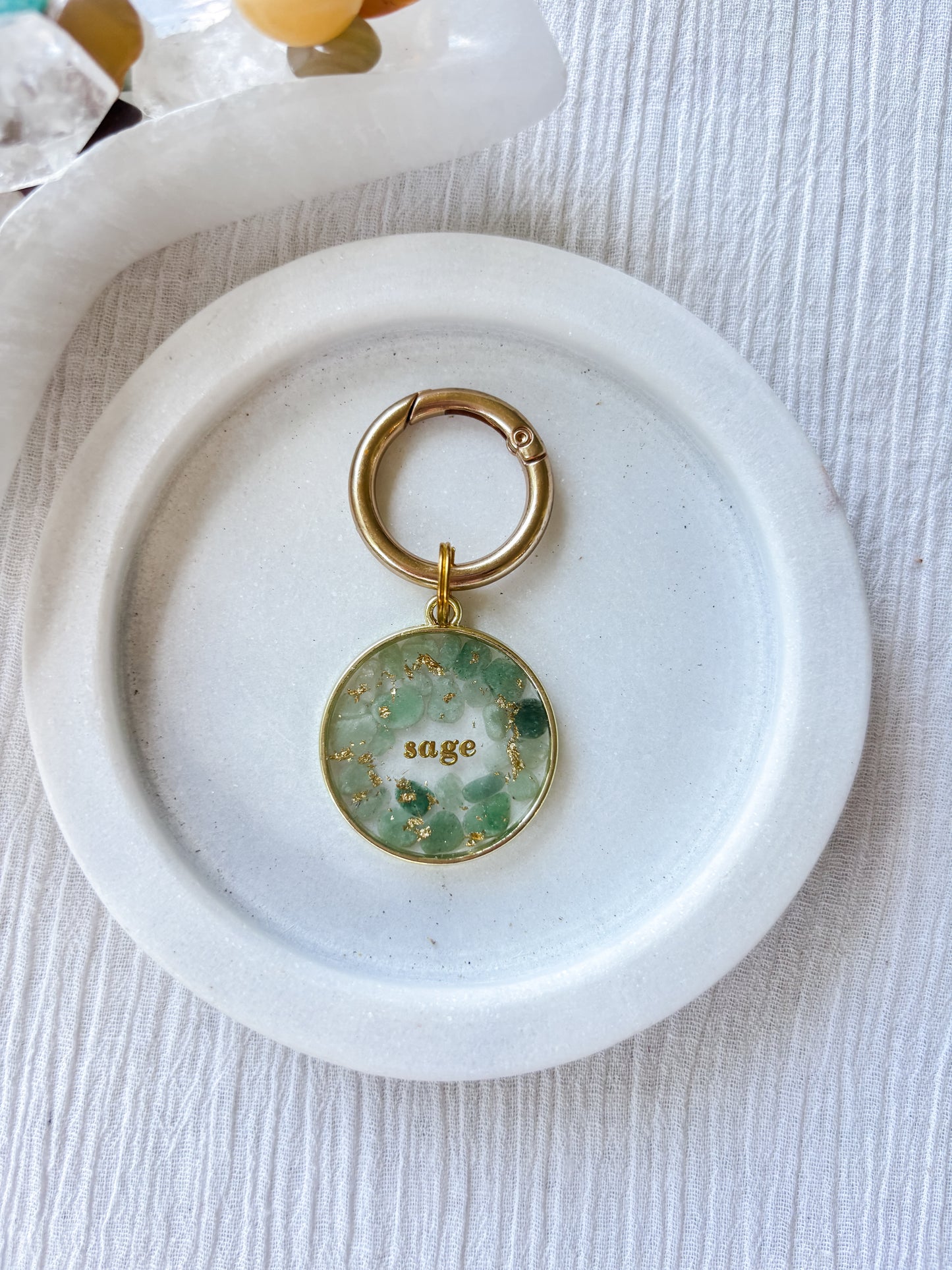 Celestial Resin Tag