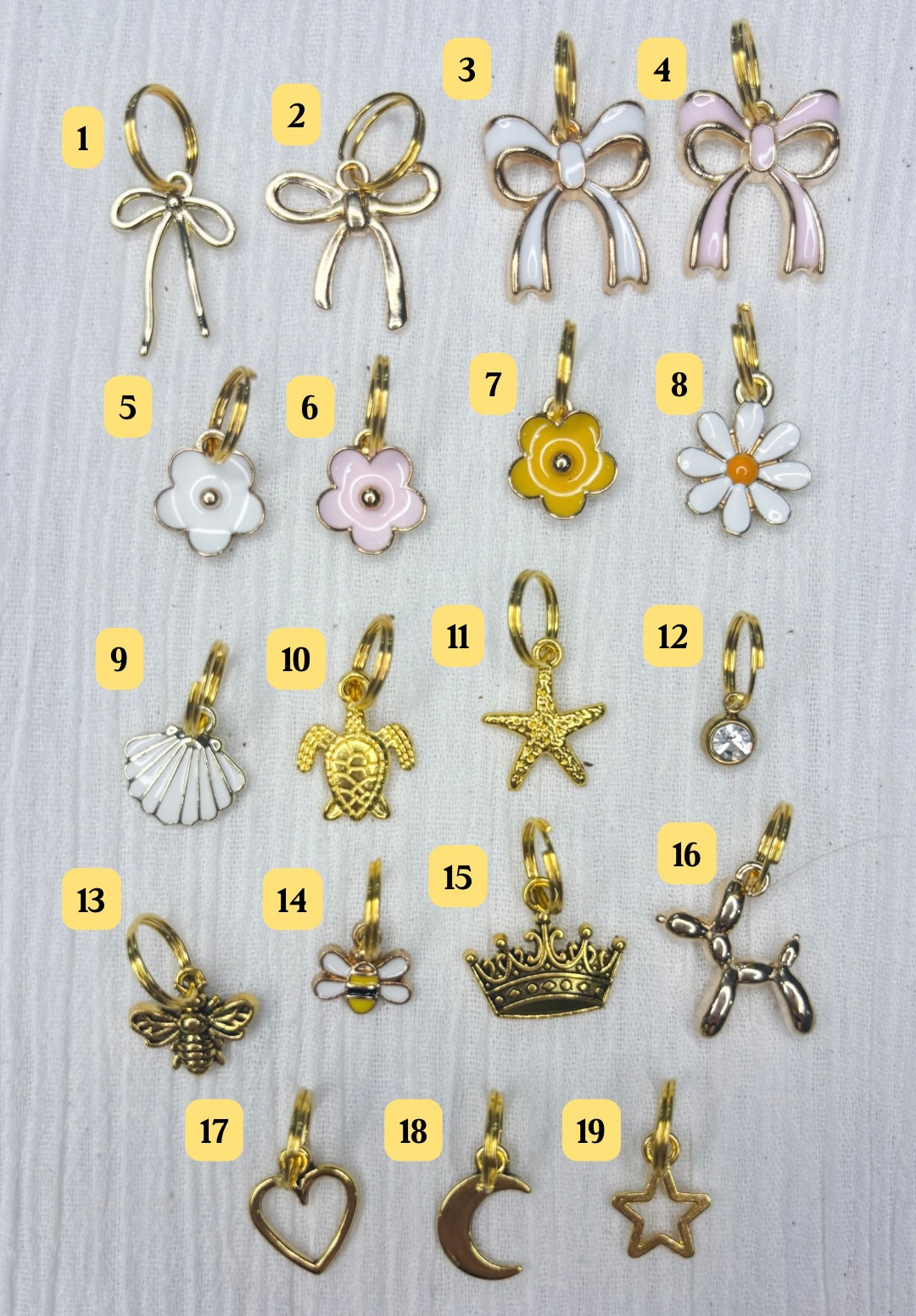 Metal Charms - ADD ON ONLY