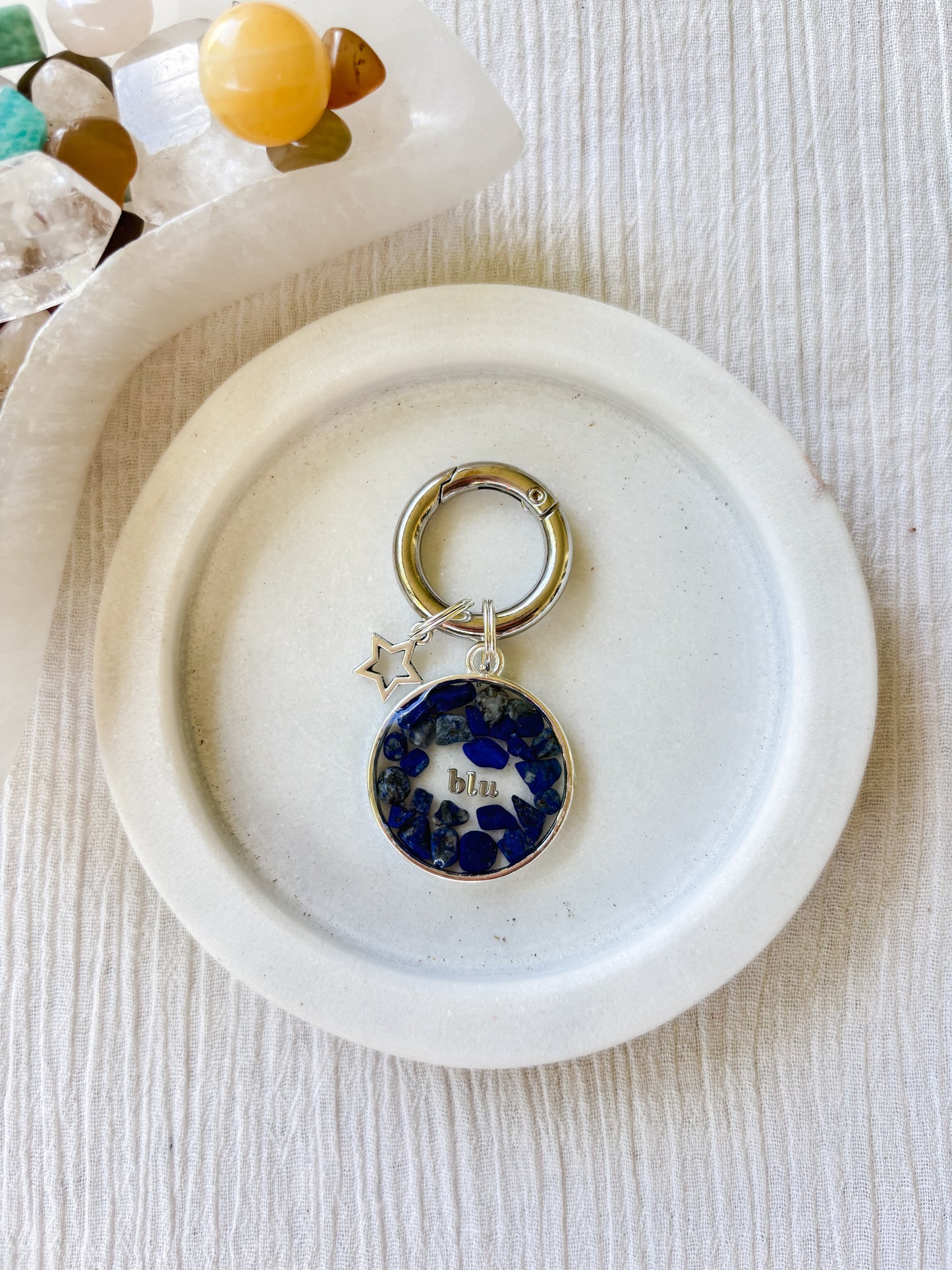 Celestial Resin Tag