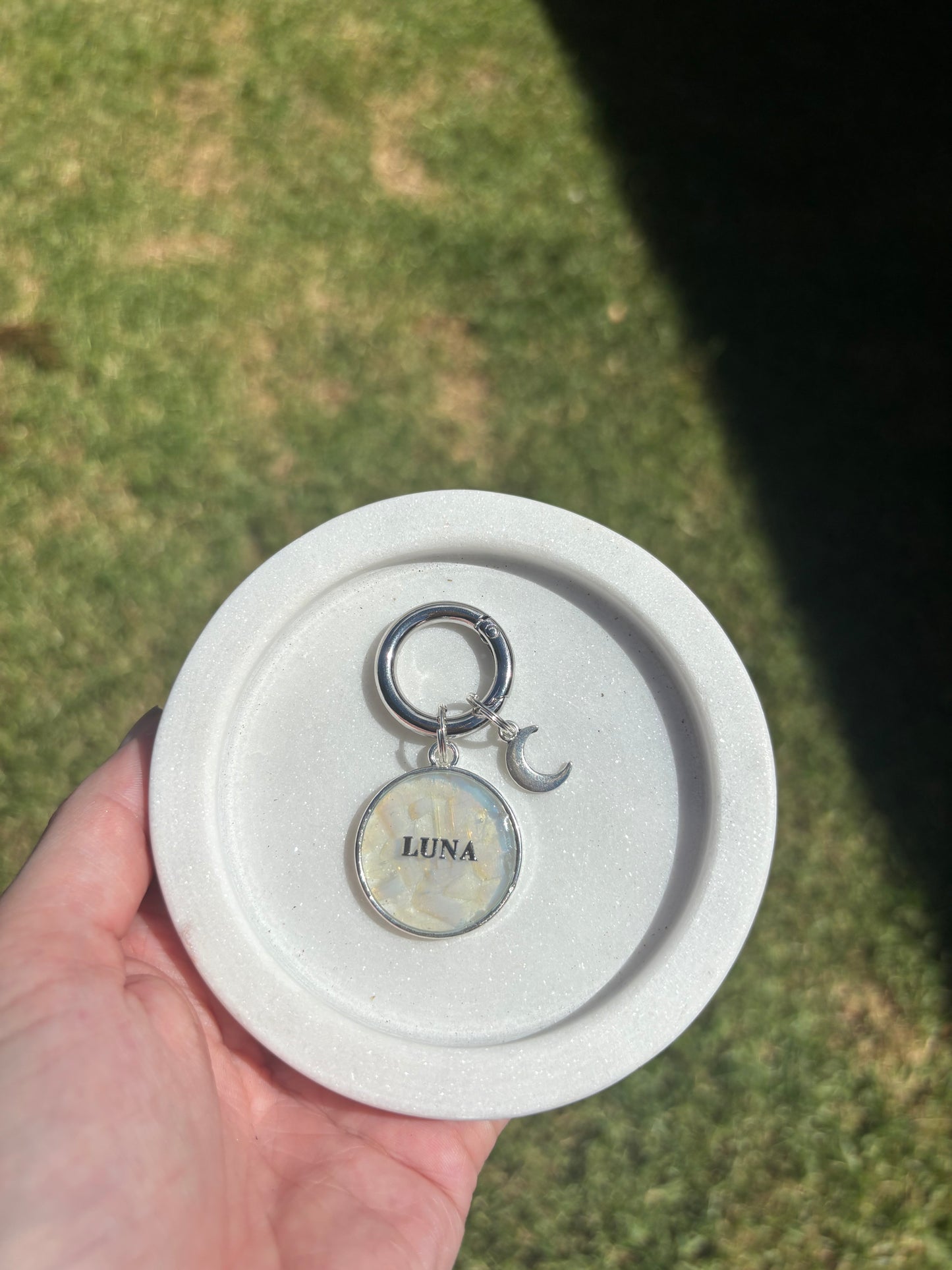 Celestial Resin Tag