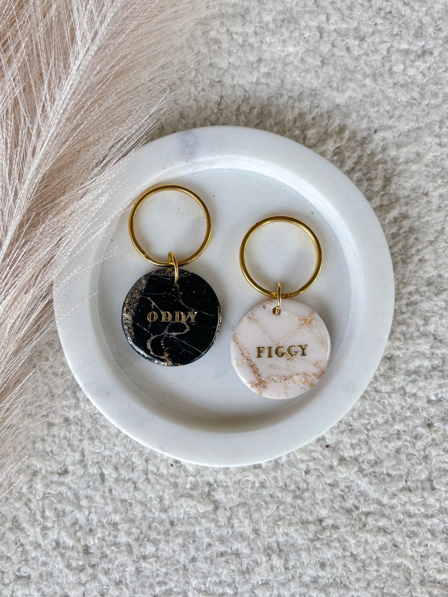 Luxe Marble Tag