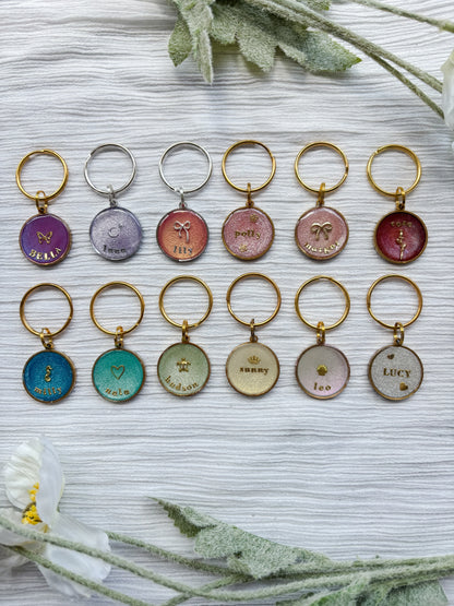 Charmed Mini Resin Tags